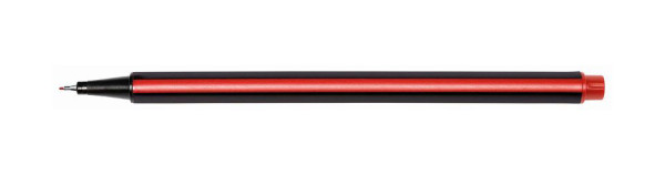 Q-Connect Fineliner 0,4 dreieckig rot, KF18049, 5705831180499