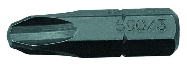 GEDORE Schraubendreherbit 1/4" Vorteilspack, PH2, 25 mm lang, 6541320