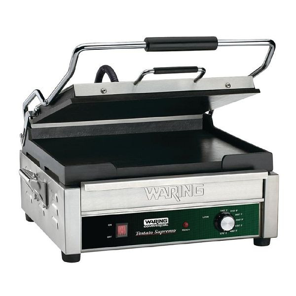 Waring Kontaktgrill WFG275K, 2,4 kW, 230 V, glatt, GH482