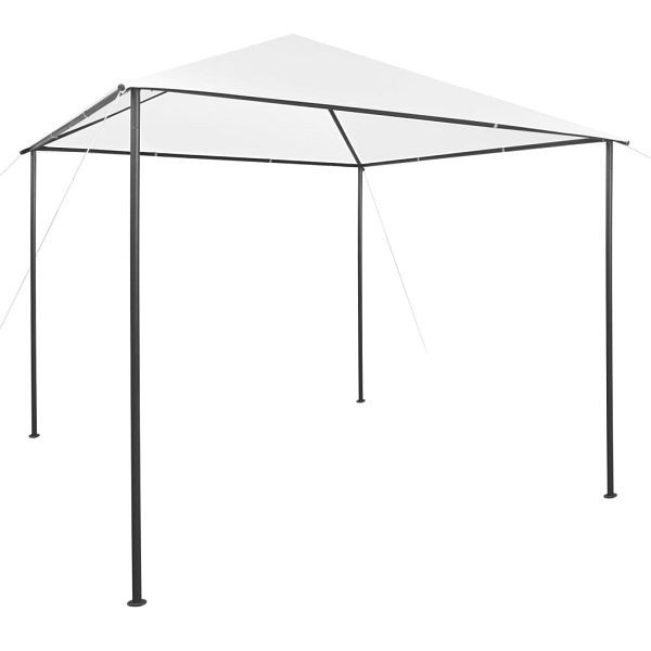 vidaXL Pavillon 3x3x2,9 m Weiß 180 g/m², Material: Stahl, Oxford-Gewebe, 312241