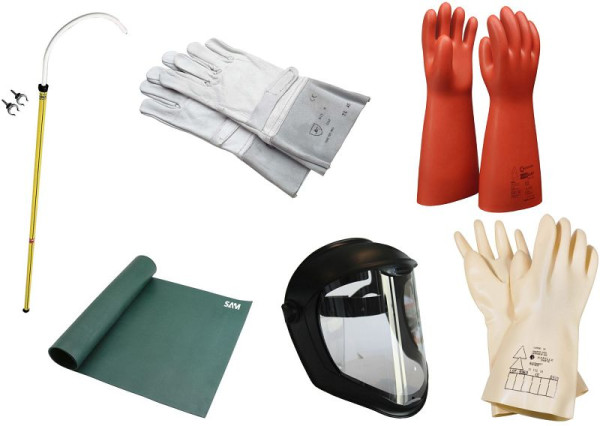 SAM KIT aus 6 Werkzeugen für den individuellen und kollektiven Schutz vor Gefahren, CP-6EPI