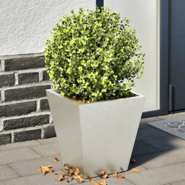 vidaXL Pflanzkübel 2 Stk. 30x30x30 cm Edelstahl, 851047