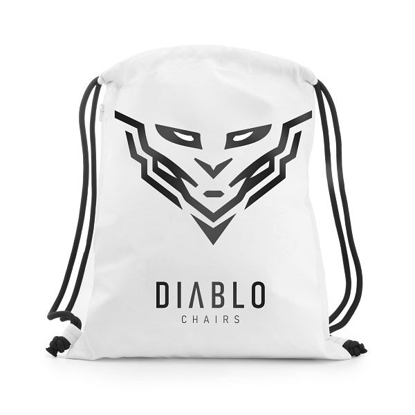 Diablo Chairs Rucksack Beutel: Weiß, 10 x 490 x 400 mm, 1116