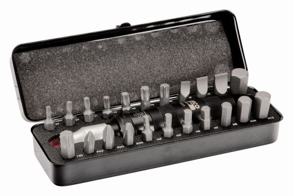 Bahco Schlagschraubendreher-Satz für Phillips, Schlitz, Sechskant- und Torx®-Schrauben, 7823