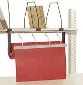 Manuflex Packpapier- und Folienabroller für PACKPOOL Packtische, B x Ø = 825 x 18 mm, AS1242