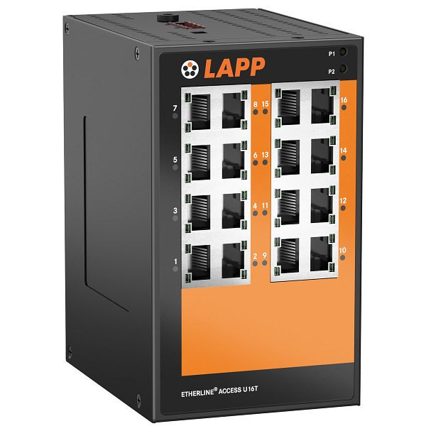 LAPP Unmanaged Switch ETHERLINE® Access U16T, 21700120