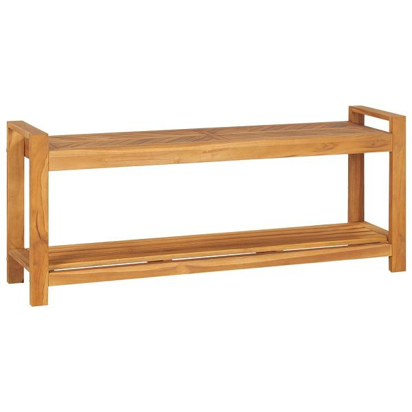vidaXL Sitzbank 120 cm Massivholz Teak, 325276, 8720286113349