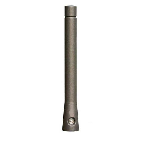 Stein HGS Stilpoller -Naxos- mit 3p-Technologie, (Sechskantverschluss), DB 703 eisenglimmer, Stilpoller mit einer eingegossenen, Rillen und konisch zulaufendem Fuß, 24821-01