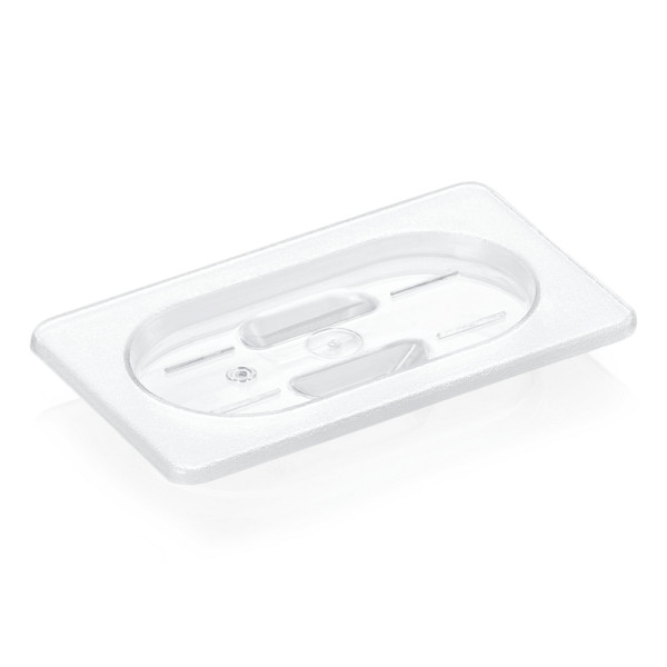 WAS GN Deckel GN 96 BLACK 1/9, Polycarbonat, 9619001