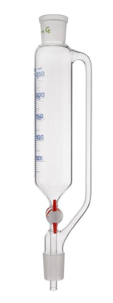 Produktbild von Stonylab Tropftrichter 500 Ml – Bürette Aus Borosilikatglas 3.3 Mit PTFE-Hahn Für Labor & Hausgebrauch