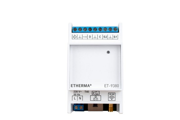 Etherma WLAN/LAN-Modul für ET-9300 inklusive Antenne, LAN und WLAN möglich, 40677