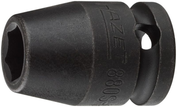 Hazet Schlag-, Maschinenschrauber Steckschlüsseleinsatz, Sechskant, Vierkant hohl 10 mm, Außen-Sechskant-Tractionsprofil, 9 mm, 880S-9