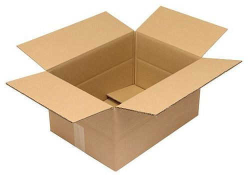 TransPak Wellpapp-Faltkarton 2-wellig, Innenmaß 430 x 310 x 220 mm, Format A3, Qualität 2.30BC, VE: 20 Stück, 299352