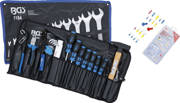 BGS Werkzeugsortiment in Rolltasche, 270-teilig, 3322