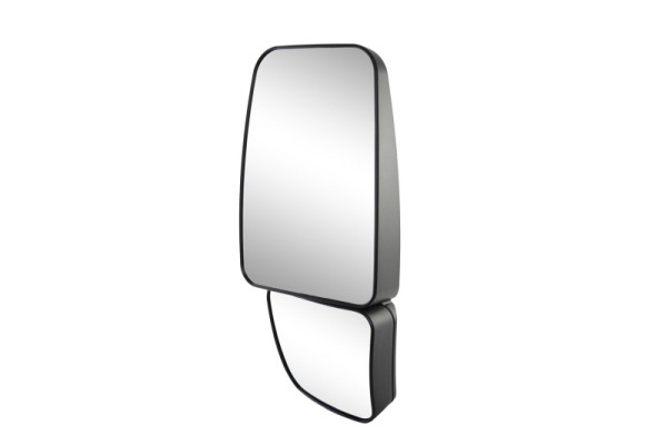 HELLA Außenspiegel, 12V, anschraubbar, schwarz, Breite: 191mm, Höhe: 424mm, links, 8SB 015 039-071