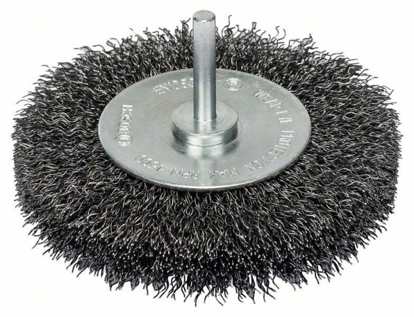 Bosch Scheibenbürste für Bohrmaschinen, gewellt, 100 mm, 20 mm, VE: 30 Stück, 2607017119