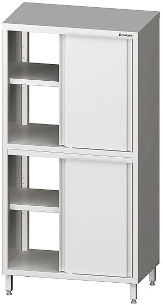 Stalgast Hochschrank mit Flügeltüren, 1000x500x1800 mm, verschweißt main image 0