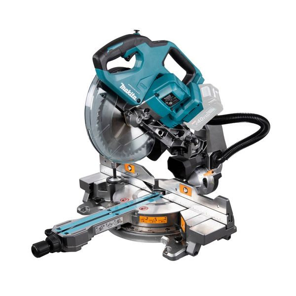 Makita Akku-Kapp-Gehrungssäge XGT, 40 V max, 216 mm, 4.800 min-1 (ohne Akku, ohne Ladegerät) inkl. AWS Funk-Adapter WUT01, LS002GZ01