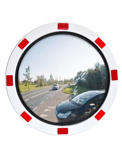 Moravia Verkehrsspiegel Durabel Eco, Spiegelfläche aus Edelstahl, Ø 600 mm, 271604
