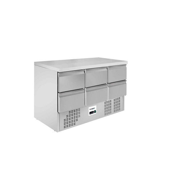 bergman BASICLINE 700 Kühltisch 3-fach - S/S/S (230 V), 64811