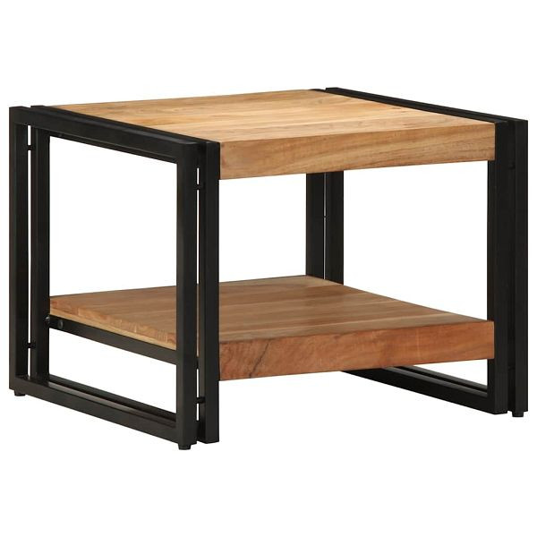 vidaXL Couchtisch 50x50x38 cm Massivholz Akazie, 4102722