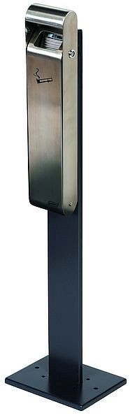 Probbax Standascher 3L mit Fuß Edelstahl/grau, AT-0213-SSDG