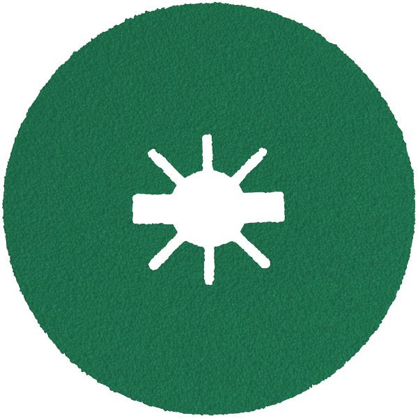 Klingspor FS 966 Fiberscheiben Multibindung Keramik, 125 x 22 mm Korn 40 X-LOCK, VE: 25 Stück, 351164