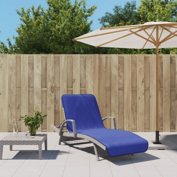 vidaXL Strandtücher 2 Stück Königsblau 75x200 cm Stoff 400 GSM, 362678