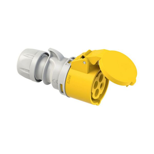 ELSPRO CEE-Kupplung 4polig/16A /110V/4h, Industriesteckvorrichtung, K1114