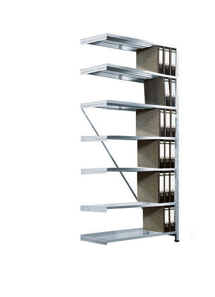 Scholz ARCHIVREGAL Anbaufeld 2280x1210x300 mm 7 Böden, 435223