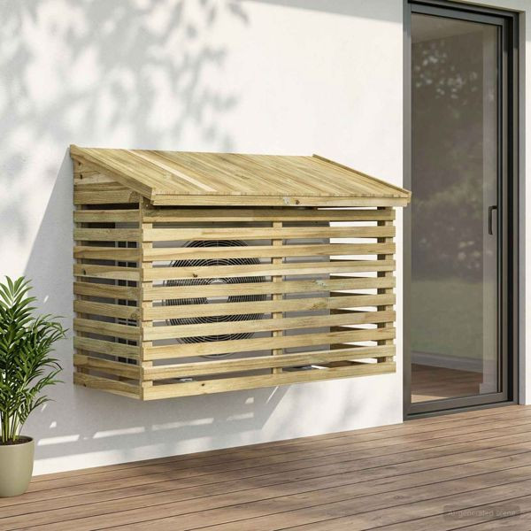 vidaXL Klimaanlagenabdeckung 117,5x62,5x85,5 cm, 42042673