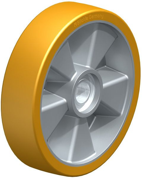 Blickle ALTH 200X50/25-36K Rad aus Blickle Extrathane®, Hellbraun, 470302