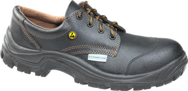 Lemaitre Eco-Bestix low cap ESD S3 Sicherheitshalbschuh, schwarz, Größe: 39, 161239