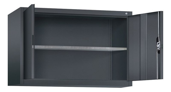 C+P Aufsatzschrank Acurado, H790xB1200xT400mm, Farbe: Schwarzgrau, Muldengriff, 9465-009 S10060