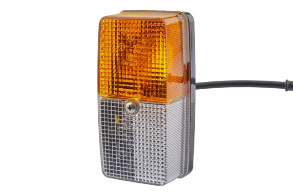 HELLA Blinkleuchte, Halogen, 12V, Anbau/geschraubt, ECE, Kabel: 150mm, Stecker: AMP, rechts/links, 2BE 003 347-057