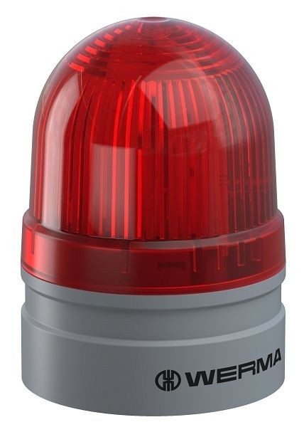 WERMA Mini TwinFLASH 12VAC/DC RD- rot, 260.120.74