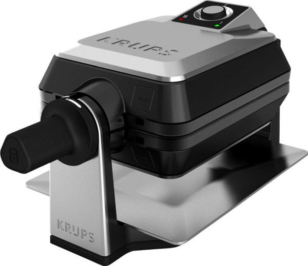 Krups Waffeleisen "Professional" F DD9 5D, Edelstahl/schwarz, FDD95D