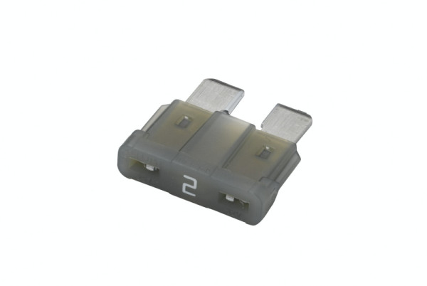 HELLA Sicherung, ATO-Sicherung, 2A, grau, 8JS 711 683-841