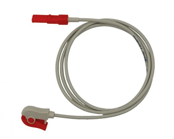 Golmed EKG-Einzelleitung zum VS-Stecksystem, 100 cm, Rot, 7-9-G1,5 R