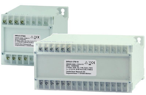 Gossen Metrawatt Summenstromwandler SIRAX CT600 - 2x5A - 15VA - 0.5, 184507