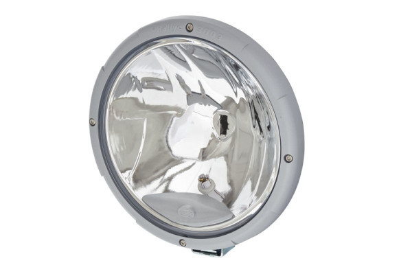 HELLA Halogen-Fernscheinwerfer, Rallye 3003, 12/24V, rund, Referenz: 37.5, geschraubt, E1 1928/ECE-R7/ECE-R112, glasklar, links/rechts, 1F8 009 797-021