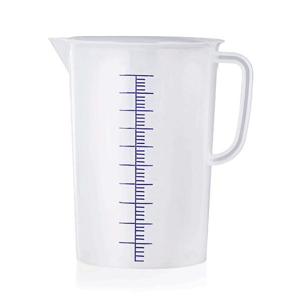 WAS Messbecher, 2,0 Liter, Polypropylen, 9306200, 4044925037488