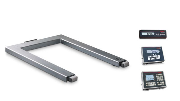 Soehnle Palettenwaage geeicht, Lackiert, mit Terminal 3025, Höchstlast: 600kg, Ziffernschritt: 100/200 g, IP67, 7785.11.001/5710.00.008