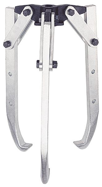 KUKKO 3-armiger Abzieher mit schwenkbaren Abzughaken (ohne Hydraulikzylinder), Spannweite außen: 900 mm, Y30-206