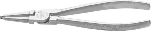Hazet Sicherungsring-Zange, Norm: DIN 5256 Form C, Oberfläche: verchromt, Spitze stahlgrau, Länge: 180 mm, 1846A-2