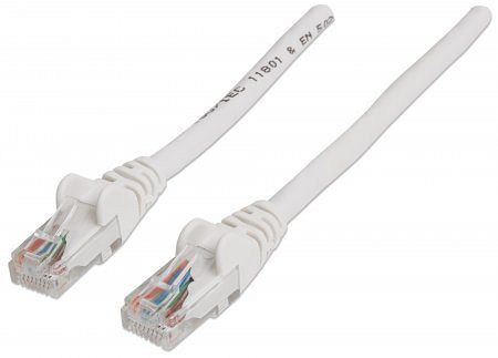 INTELLINET 10 Gigabit Cat6a LS0H Netzwerkkabel, SFTP (PIMF), 2 m, Weiß, 318655