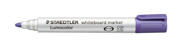 STAEDTLER Lumocolor® 351 whiteboard marker - Rundspitze, violett, 351-6