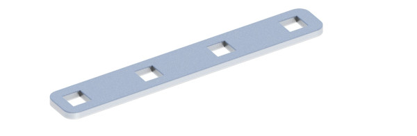 Layher Verbindungslasche, alu natur, VE: 2 Stück, 1049003