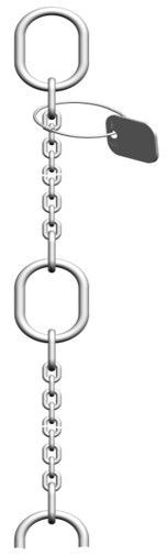 Pewag Pumpenkette PCWI 4-6 / 320 - 10 Segmente, 4092652