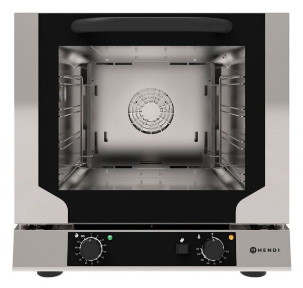 Hendi Konvektionsofen kompakt mit Beschwadung, 220-240V/3100W, 590x709x(H)589mm, 219997